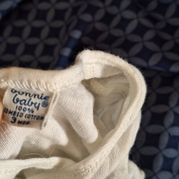 bonnie baby white onesie 3 months - Picture 4 of 11